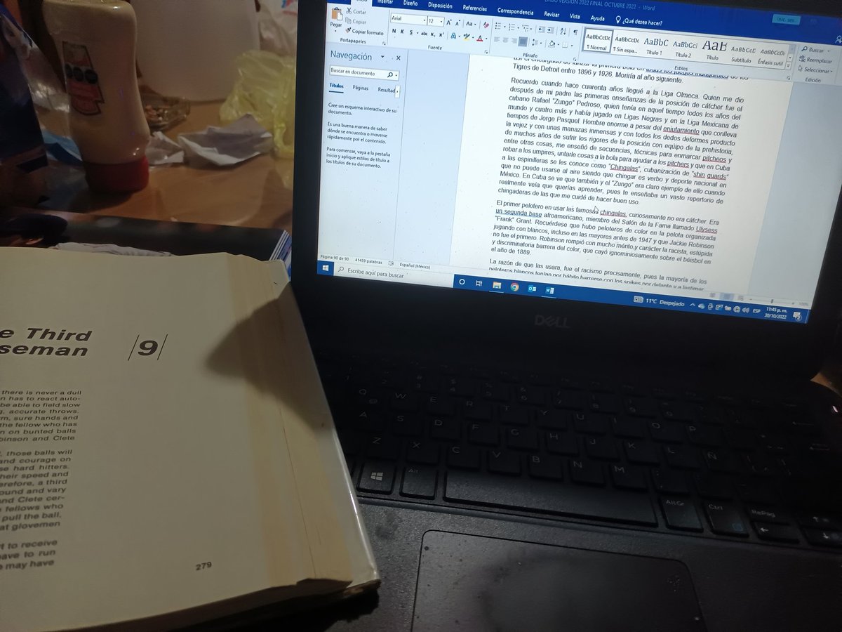 Adelantándole al librito. Ya lo acabamos con el año y si, sale a la venta en 2023.....