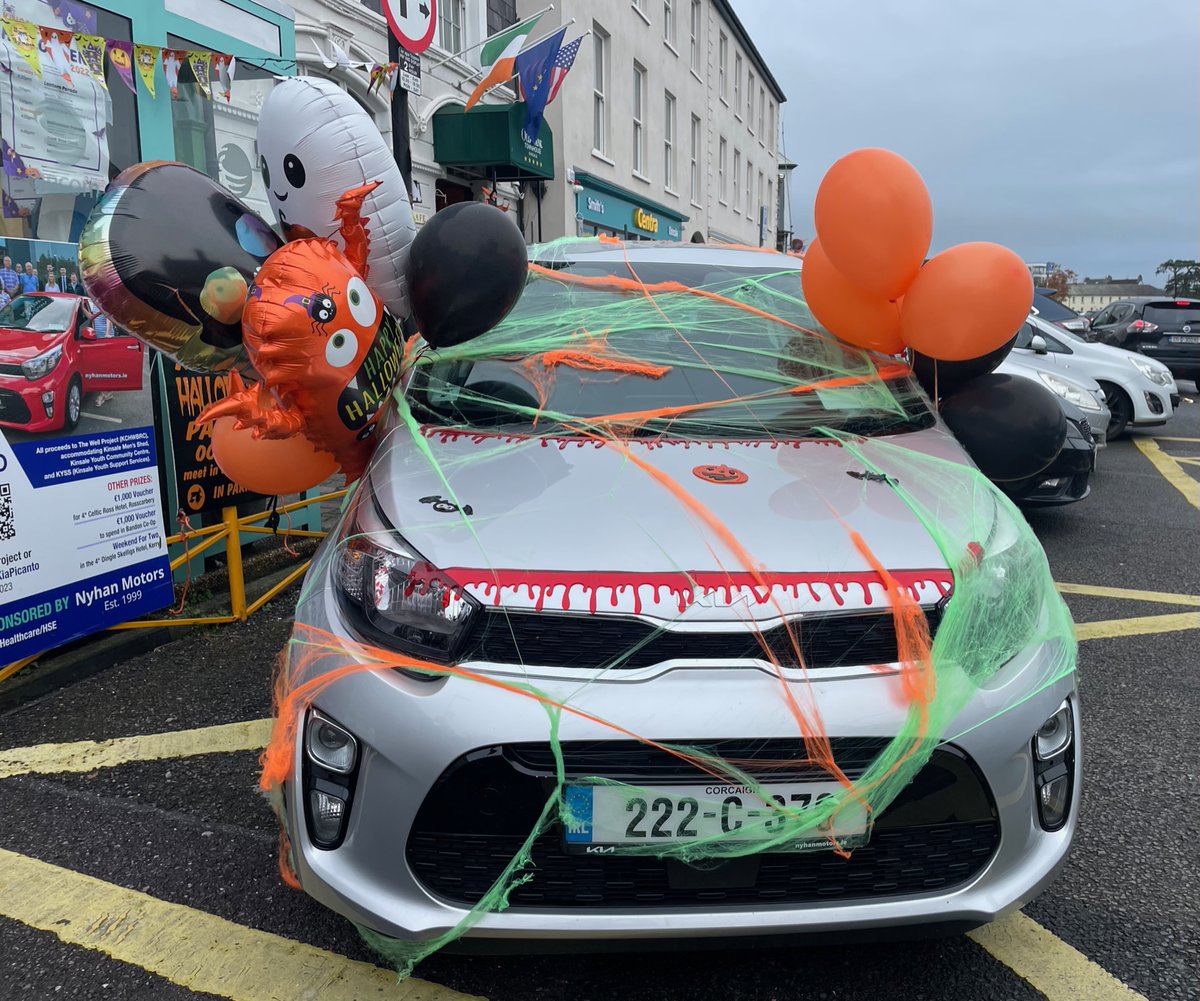 WellKinsale's tweet photo. Thank you to everyone who bought a raffle ticket over the weekend - we've been rained off today but our top team of John and Tom did managed a sale before we packed up!  You can still buy a ticket for our beautiful Kia Picanto online at https://t.co/lcPsjQo3Yd https://t.co/VnC4FqTRQU