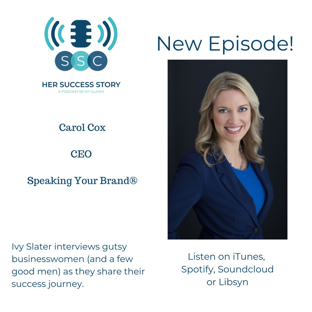 wavve.link/hersuccessstory
<a href="/carolmorgancox/">Carol Morgan Cox</a> is the founder + CEO of Speaking Your Brand®,  a coaching + training company that helps high-performing, purpose-driven women entrepreneurs + professionals create their signature talks + thought leadership platforms.