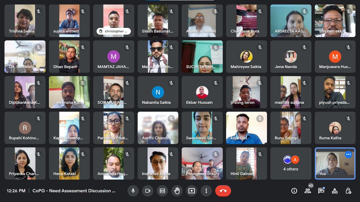 astha14jain's tweet photo. Community of Practice #Gender 2nd meeting convened today! With >27 organizations joining, session collectively identified & narrowed key #capacitybuilding needs & developed roadmap to address these.
#SpecialCellandCommunityApproach @USAID_MOMENTUM @Jhpiego @cini_india @TISSpeak https://t.co/qLTLVLw5dl