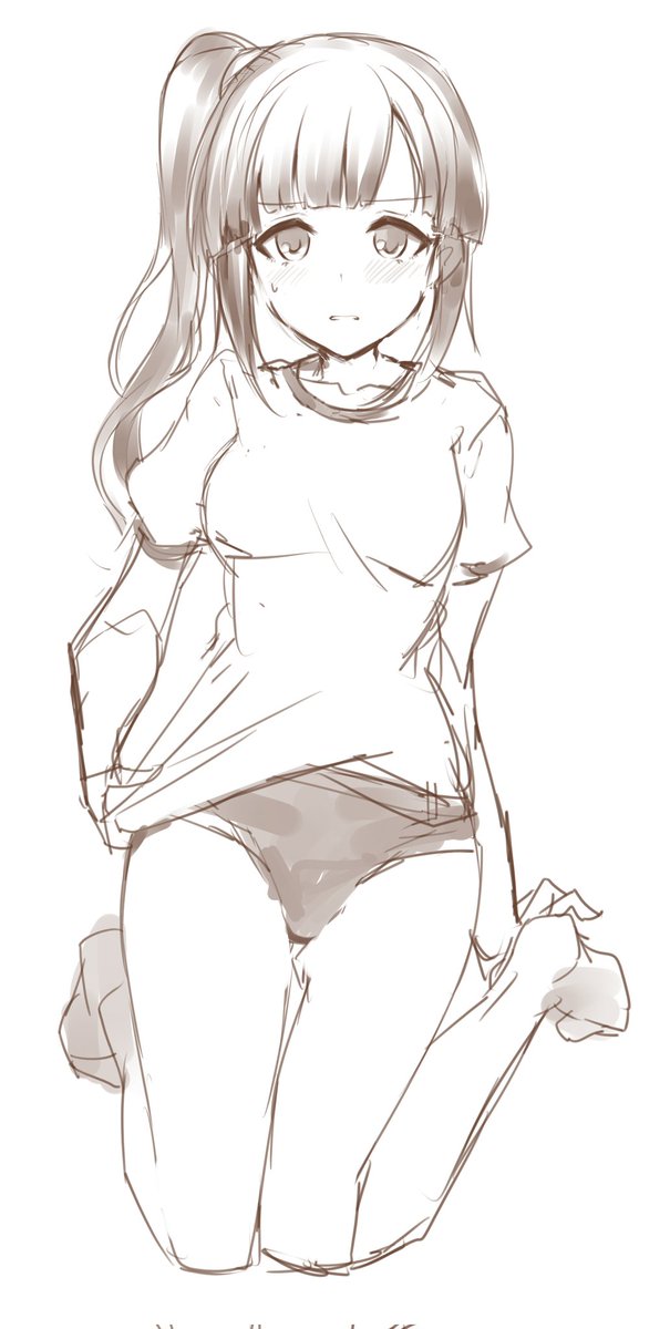 雰囲気スケベな絵は描くの得意かもしれない 