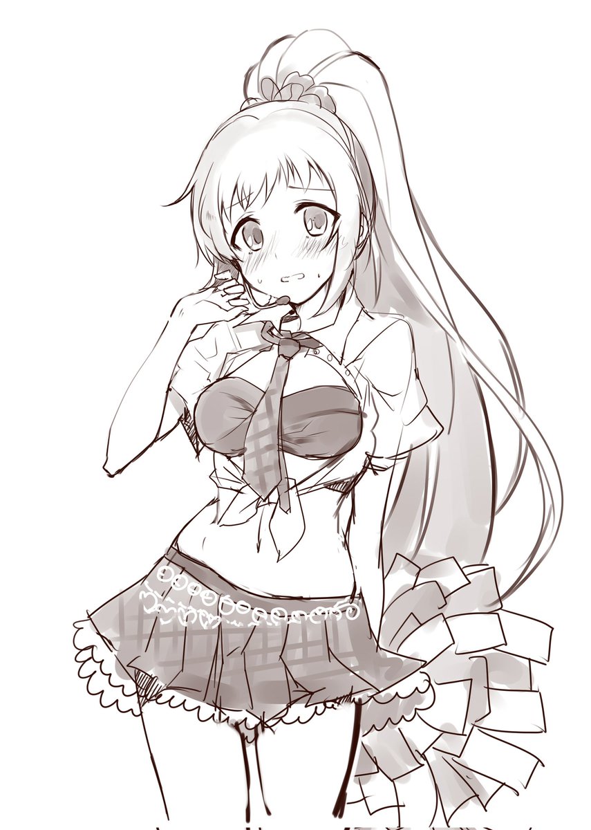 雰囲気スケベな絵は描くの得意かもしれない 