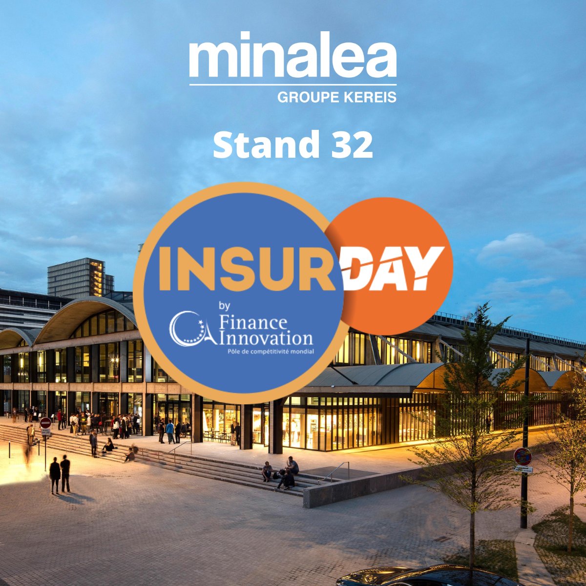 Nous aurons le plaisir de vous rencontrer sur l'évènement #Insurday, le 9 novembre à la station F à Paris. Rendez-vous sur le stand 32 pour une présentation des solutions Minalea!
#insurtech #insurance #assurance #innovation