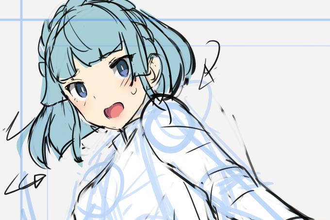 11月最初のFANBOX限定コンテンツ用に作業中。 