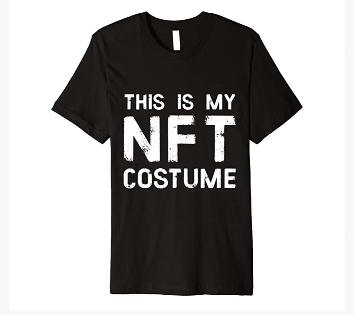 zunajeff's tweet photo. If you need a costume for tonight. This is it. #BSC #NFT https://t.co/B7pYig7D0U
