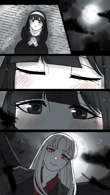 #エリカナ
悪魔カナとシスターエリカ 