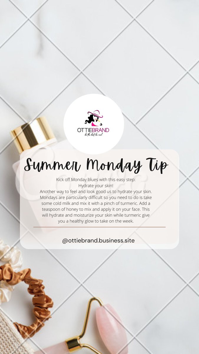ottiebrand's tweet photo. Tiripo pakukupai masolutions😁😅.

Monday skincare tips.....  You need the right tools to help in starting your week.

#skincare #organicskincareproducts #Mondayskincaretips #wellness #ottiebrandcosmetics https://t.co/kb7XBCKFfP