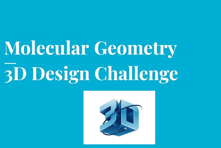 21st_Teaching's tweet image. This 3D printing project is a great way to teach your students about 3D printing, all while having them apply their knowledge on molecular geometry. Follow the link in my profile to learn more about this lesson. 
#MolecularGeometry  #ScienceEducation #3DPrinting  #Chemistry