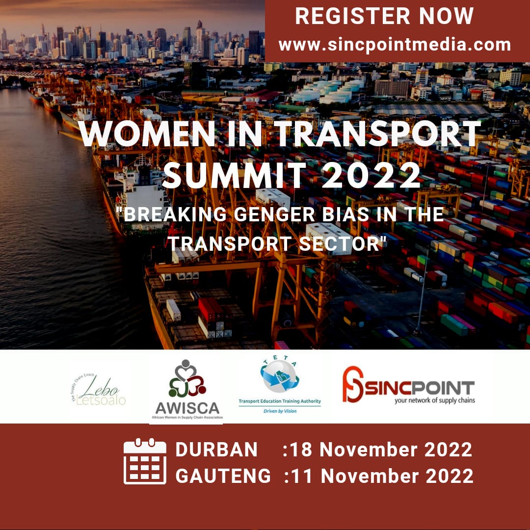 AWISCA1's tweet photo. "Breaking the Gender Bias in the Transport Sector” is our theme for the Women in Transport Summit 2022.  
                                                                                                           
For more information on the summit: www.sincpointmedia. https://t.co/FazFV1Sb8C