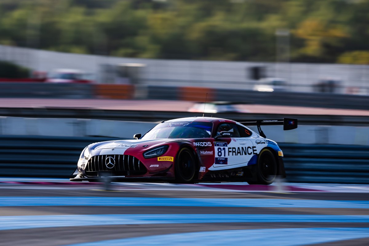 amgmotorsport's tweet photo. #FIAMotorsportGames – The @fiamgames are in the books. ✔️

Our five #AMGGT3 finished the GT Sprint race at Circuit Paul Ricard in the Top 10 👇

P4: 🇩🇪 @StolzLuca
P6: 🇧🇷 @Brubaptista16
P8: 🇫🇷 @TristanVautier
P9: 🇪🇸 @dani_juncadella
P10: 🇨🇭 @YannickMettler

#AMG #WeLivePerformance https://t.co/PXJtO8Bvdi
