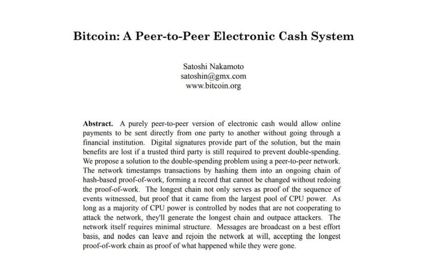 el_blogchain's tweet photo. Un día como hoy, pero hace 14 años, Satoshi Nakamoto publicó el White Paper de #Bitcoin 🤓

#Criptomonedas #crypto https://t.co/jCCbirTpVK