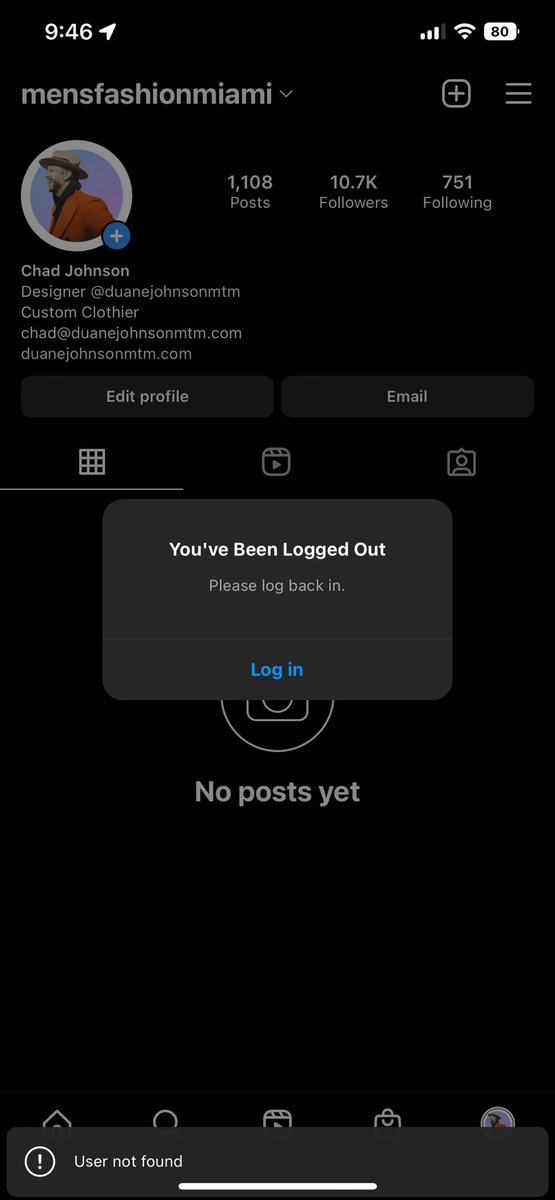 ChadJohnsonOcho's tweet photo. @InstagramComms On 10/21 9:44 pm my account was WRONGFULLY disabled. As an @instagram creator who uses the platform to showcase clothing I hand make for professional Athlete’s and pays for ADs frequently would think to ensure that this does not happen @Meta. @instashug https://t.co/M7KzaF0J5A