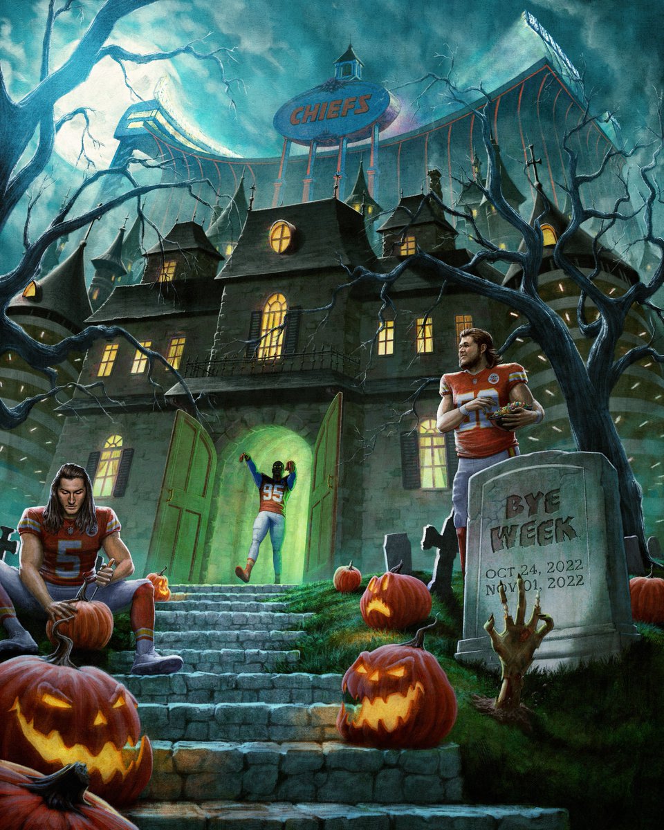 It's spooky season 👻 Happy Halloween, Chiefs Kingdom!