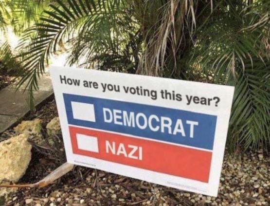 There are only two choices on the ballot.
#VoteBlue