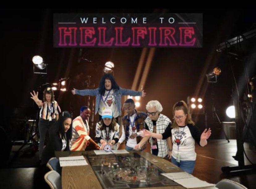 “We’re the freaks because we like to play a fantasy game.” Happy Halloween from the OMHS WCLteam!! 🎃👻💀#StrangerThings #wclove