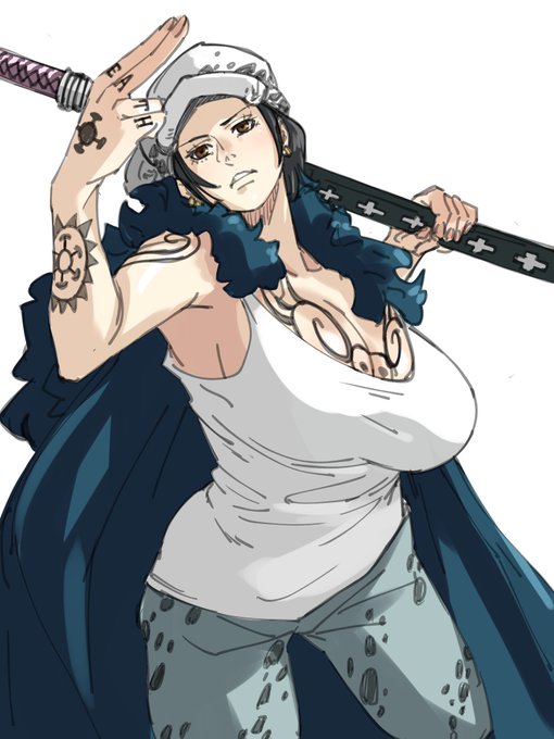 トラ子 #ワンピース #トラファルガー・ロー 