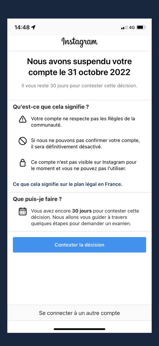 Dzeusjly's tweet photo. J’ai passé 5 ans à travailler mon instagram rendez le moi je vais vriller mdr #instagramdown https://t.co/GCfJmGdbMz