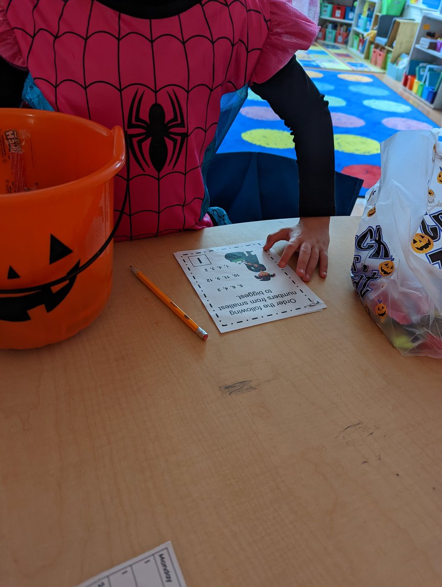 Math or treat was another success! Students answered a variety of math problems and got candy in return! 
Happy math or treat! 
#makelearningfun
#believebeintentional
<a href="/MrsBerry_FW/">Mrs. Berry</a>