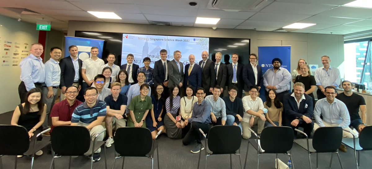 Science week in Singapore, visit to National University of Singapore and Nanyang Technological University to strengthen research collaboration and student exchange <a href="/NTNU/">NTNU</a>