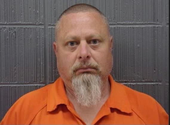 Mugshot: Richard Allen 
charged with the murders of Abby Williams and Libby German.