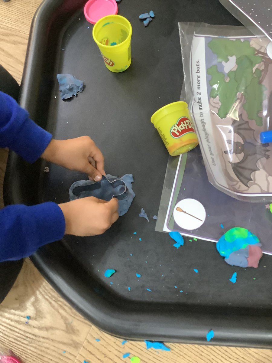AdderleySchool's tweet photo. There’s lots of *not so* spooky fun happening in our Reception classes today! @BirminghamEdu @EYFSF 🎃 🦇 #LearningThrough #EYFS #HandsOnLearning https://t.co/9ONzuypNU7