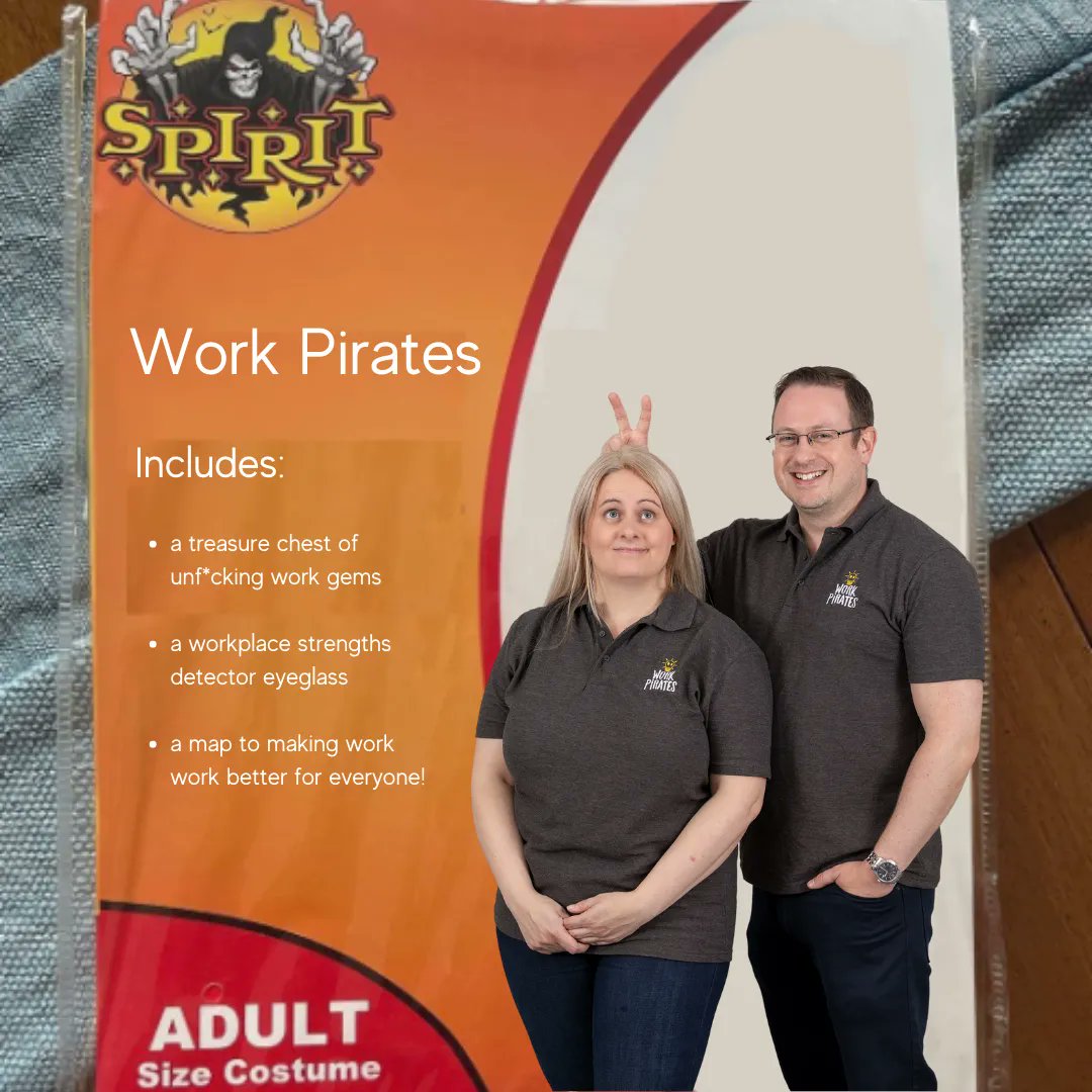 workpirates's tweet photo. Unf*cking work is always a treat 🤗🏴☠️
#HappyHalloween #BetterWorkplace #HrKnowledge #WorkplaceWellbeing #PurposeDriven https://t.co/EuwuKDo9Y0