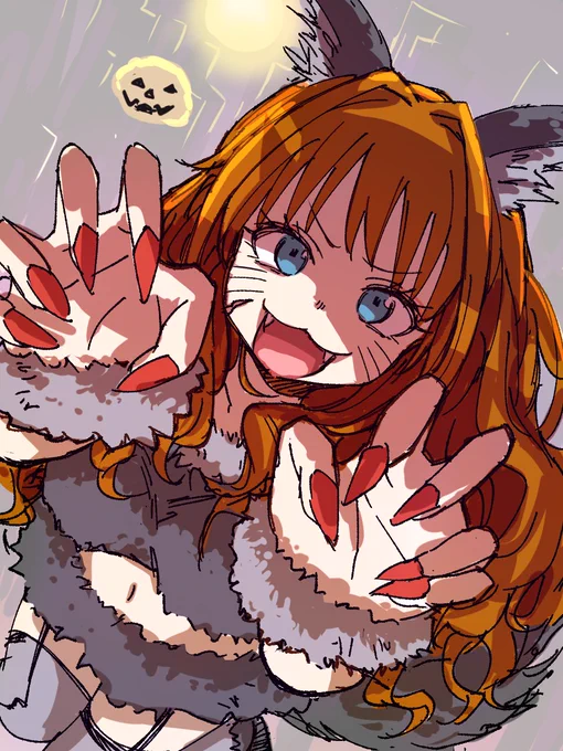 ハロウィン日野茜もふもふオオカミコス 