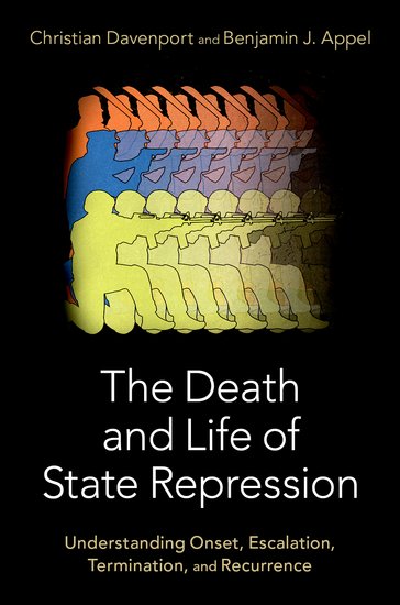 My new book with Ben Appel entitled "The Death and Life of State Repression" just dropped with the Ox(ford).  Find information here: bit.ly/tdalosr.  We are trying to fundamentally reshape the topic and new insights abound. Let's try to kill repressive behavior!