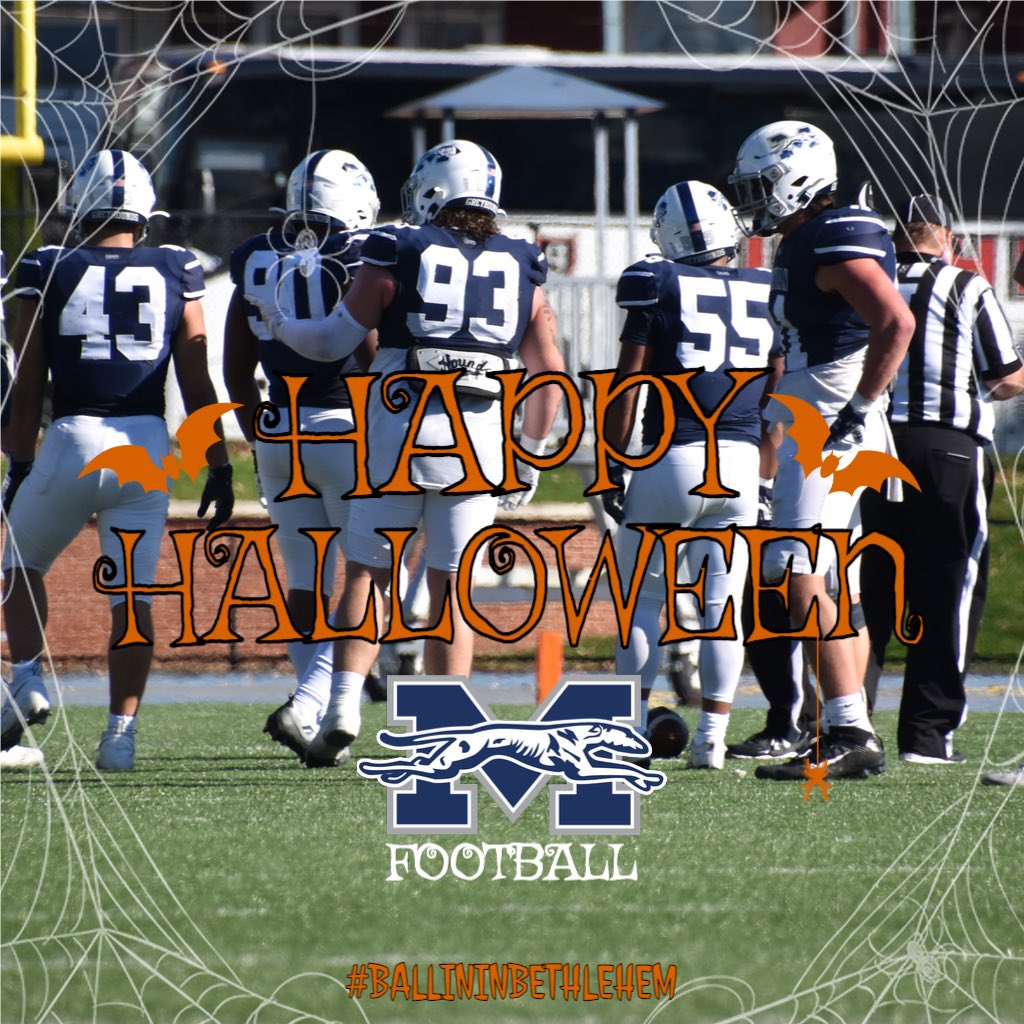 Happy Halloween from Moravian Football !