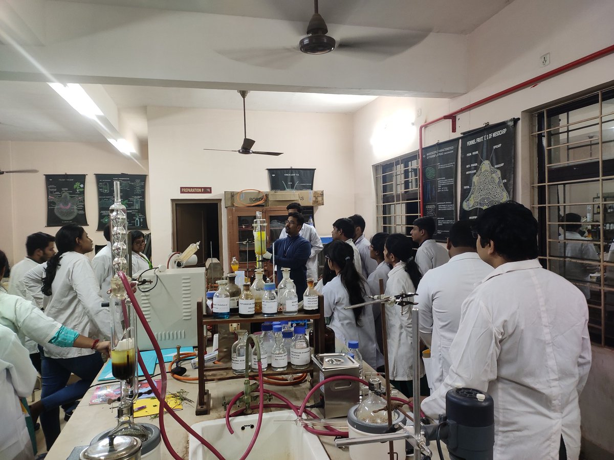 bbchampati77's tweet photo. "Diverse thinking leads Diverse techniques which leads to the same aim to serve society"

Day 1
DST-STUTI-ICT Training Program on Analytical Techniques for the Characterization of Pharmaceuticals and Biopharmaceuticals https://t.co/VpEX86IfVt
