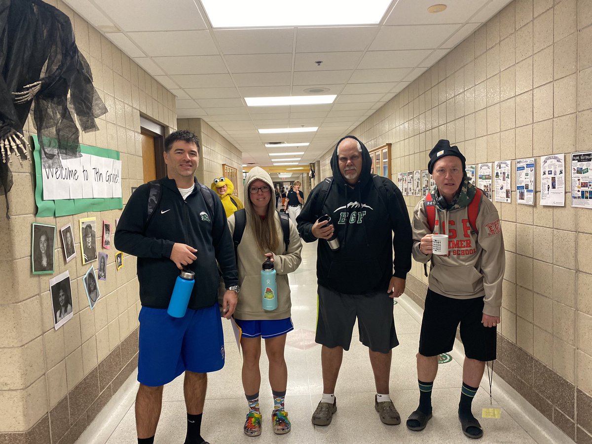 EGFAdamsApples's tweet photo. Why I move middle school. Halloween at CMS. #egfpride #egfcms #cmspride https://t.co/DvimvyBakp