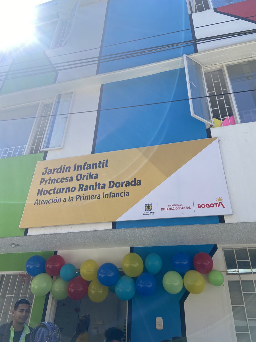 integracionbta's tweet photo. #BuenasNoticias | Abrimos el Jardín Infantil Princesa Orika que atenderá a niñas y niños de la localidad de Suba. 

Este jardín tiene un enfoque intercultural para proporcionar una experiencia de reconocimiento y respeto a la cultura afrodescendiente desde la niñez.

#PorLaNiñez https://t.co/ypug4V0KFl