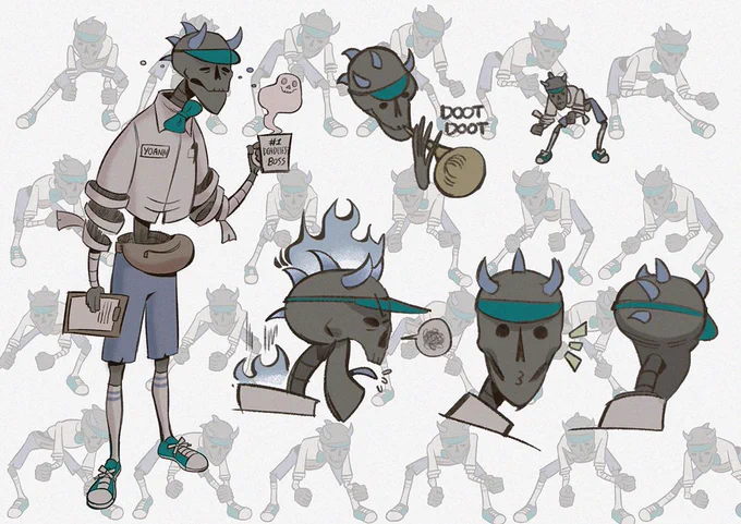 Originating from the word "Eschaton" which means the end of the world, Eskerton is a whimsical story of a human and his experiences working in a supernatural convenience store  