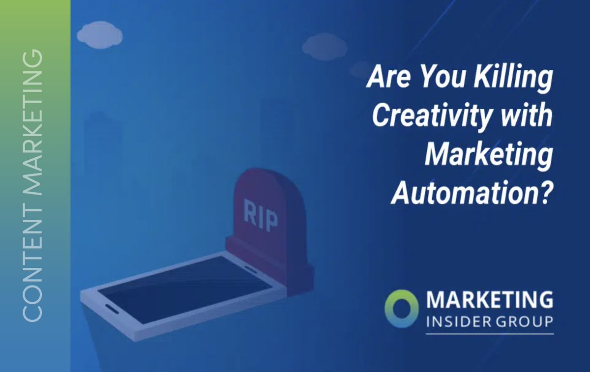 Quarry (@quarry) on Twitter photo Is marketing automation killing creativity? Dive into what creativity in marketing really entails and how it can effectively be applied using automation tools. <a href="/MKTGInsiders/">Marketing Insider Group</a> shares more here: bit.ly/3D3iold Is marketing automation killing creativity? Dive into what creativity in marketing really entails and how it can effectively be applied using automation tools. <a href="/MKTGInsiders/">Marketing Insider Group</a> shares more here: bit.ly/3D3iold