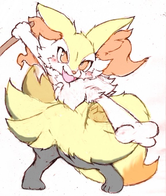 今回は雑ラクガキなんだけど、初描きテールナー!ワシ的にはもーちょい頭身縮めてみたいところちゃんとそれっぽくみえるー? 