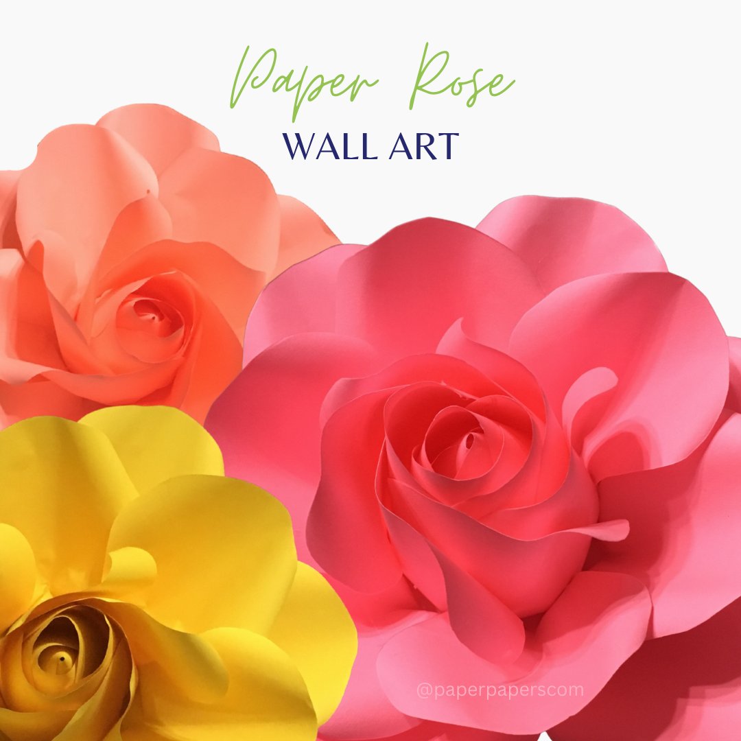 paperpapers's tweet photo. Have you ever wanted to make your own #PaperRoseWallArt? Check out our blog on how to make your very own!
Paper Rose Wall Art:
https://t.co/WjZkSAoDcn
#papercrafter #artandcraft #artsandcrafts #creativedesign #paperart #paperrose #paperroseart #roseart #wallart #rosewallart https://t.co/HdLxOuZqos