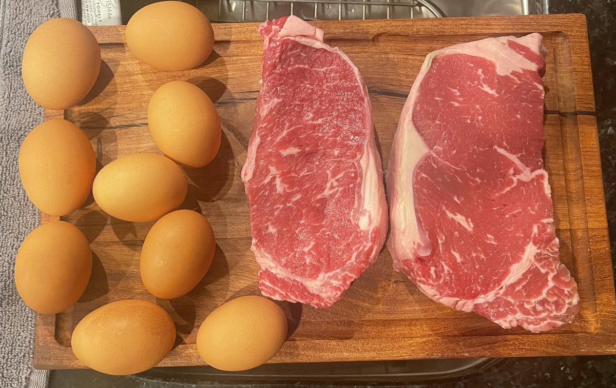 Dr Shawn Baker 🥩 on Twitter "My food for the day, about 2.5lbs of