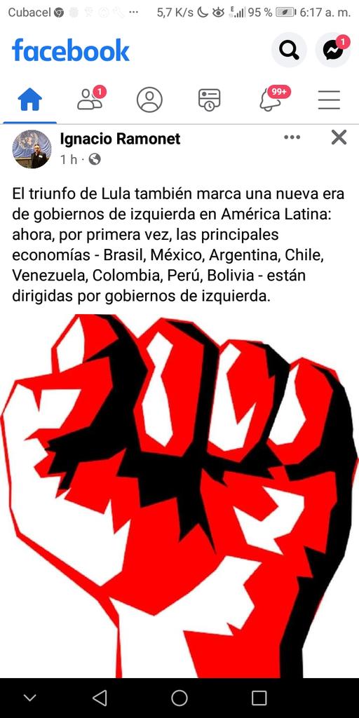 Desde Cuba 🇨🇺 con el #LatirAvileno #LulaPresidente