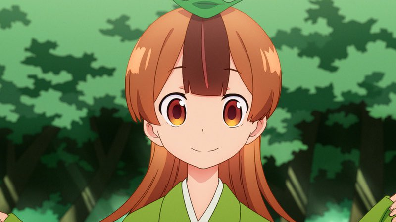 daily orange anime characters on X: the orange anime character of the day  is hinata miyake from sora yori mo tooi basho!  / X