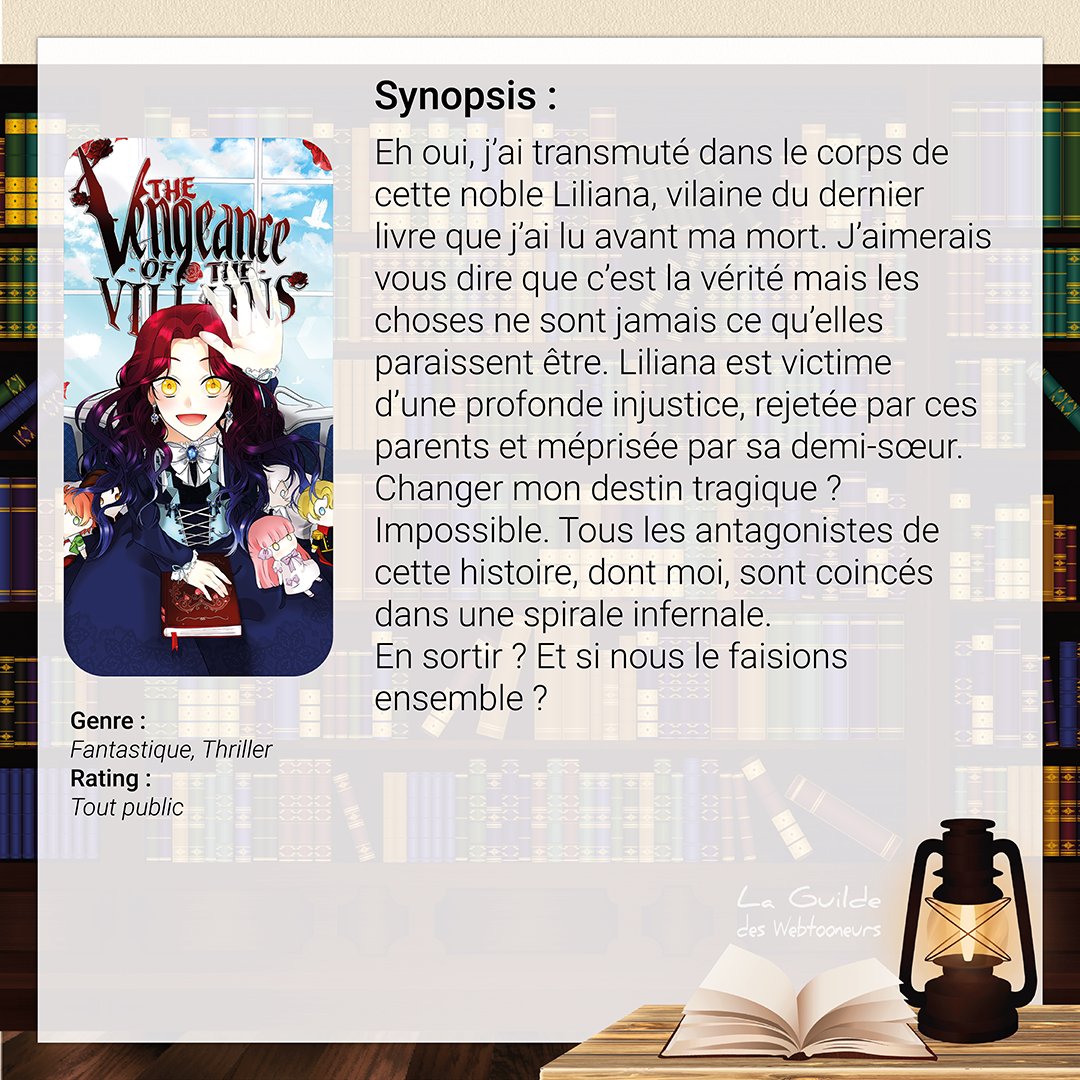webtooneur's tweet photo. Aujourd'hui, nous vous présentons #THEVENGEANCEOFTHEVILAINS de @yusealcreation
📖 Pour lire son histoire :
https://t.co/VvMgukKhRO
N'hésitez pas à laisser un petit message aux artistes 🧡

#LaGuildedesWebtooneurs #Webtooneur #Webtoon #Canvas #Webcomic #FR #BD #Lecture #Artiste https://t.co/jqaQD7mQwT