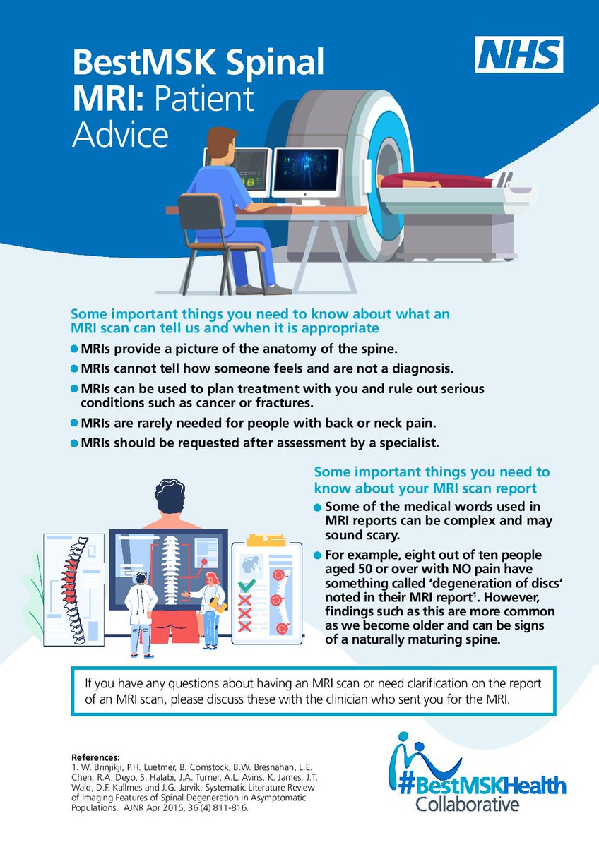Revive_Chiro's tweet photo. We get lots of patients asking us "do I need an MRI scan?". This is why we nearly always say no... great work #BestMSKHealthCollaborative https://t.co/YrKoRZsKoT
