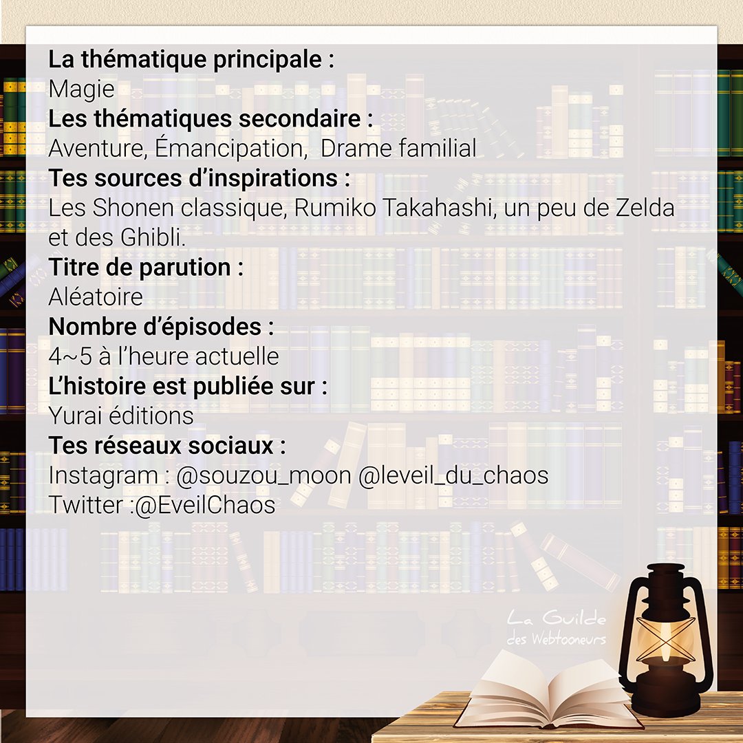 webtooneur's tweet photo. Aujourd'hui, nous vous présentons #LEVEILDUCHAOS de Kev et @BlueGal94227457
📖 Pour lire son histoire :
https://t.co/4imo09Zhyq
N'hésitez pas à laisser un petit message aux artistes 🧡

#LaGuildedesWebtooneurs #Webtooneur #Webtoon #Canvas #Webcomic #FR #BD #Lecture #Artiste https://t.co/TbbOJLPX4l