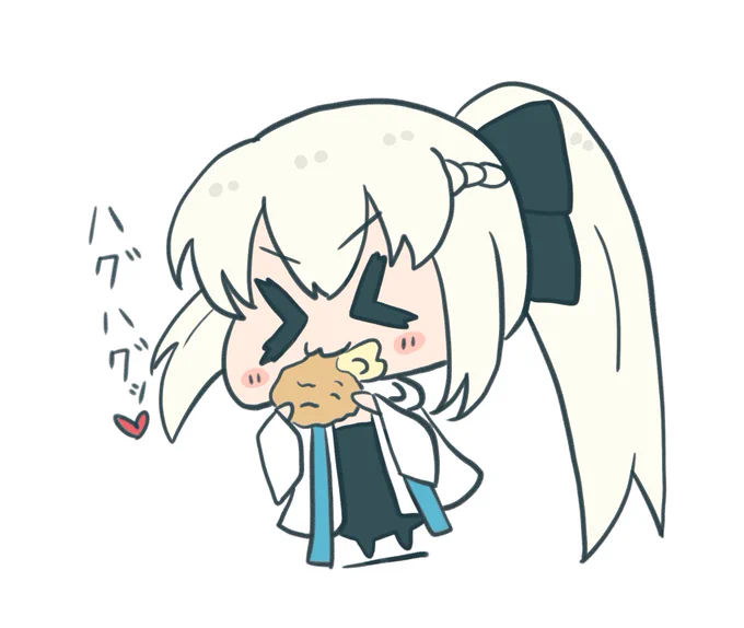 #今月描いた絵を晒そうクローシェ様ともるがんちゃん(*'ω`*)リプ欄に続きます 