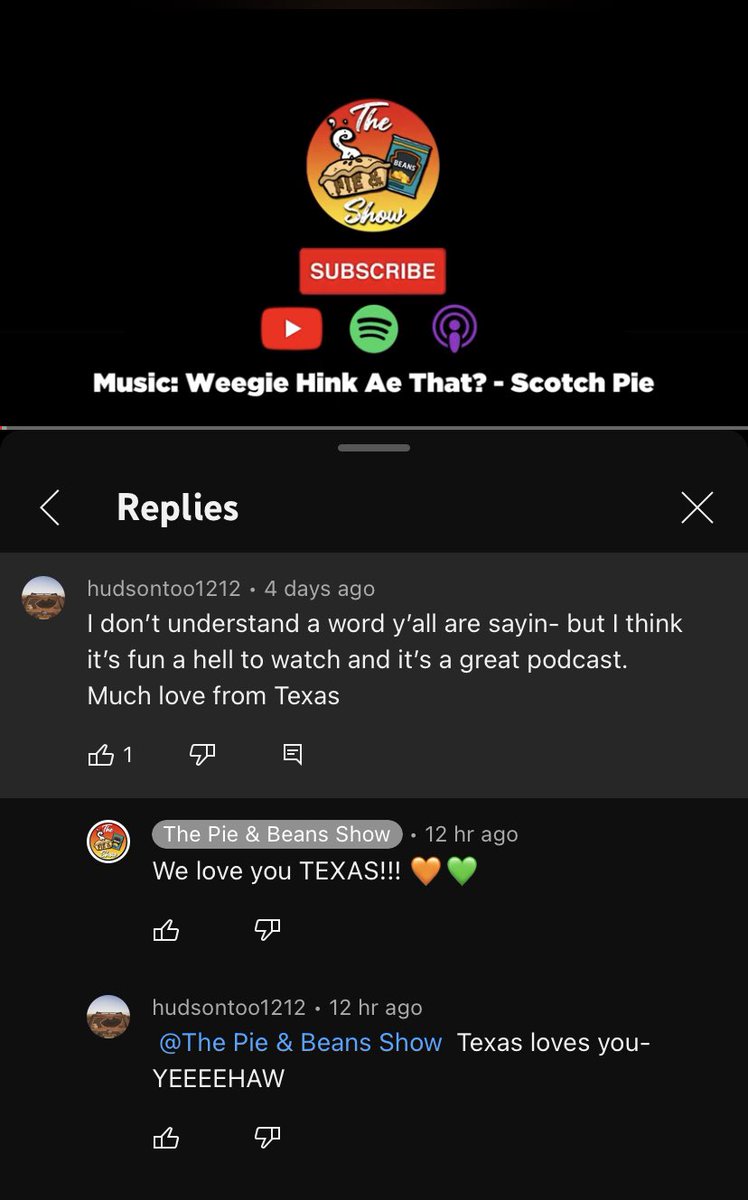 pieandbeansshow's tweet photo. More loved in Texas than the right to bear arms 🧡💚 https://t.co/4MinwqoS9Y