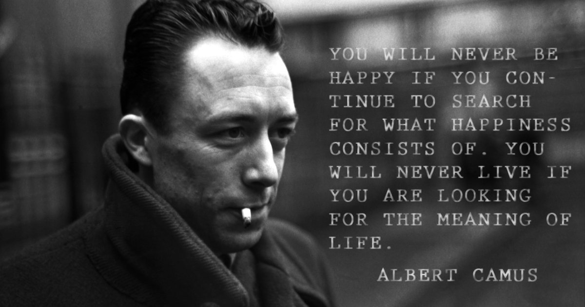 acidreign47's tweet image. I was obsessed with philosophy until I read Camus, he was the last philosopher I needed to read.