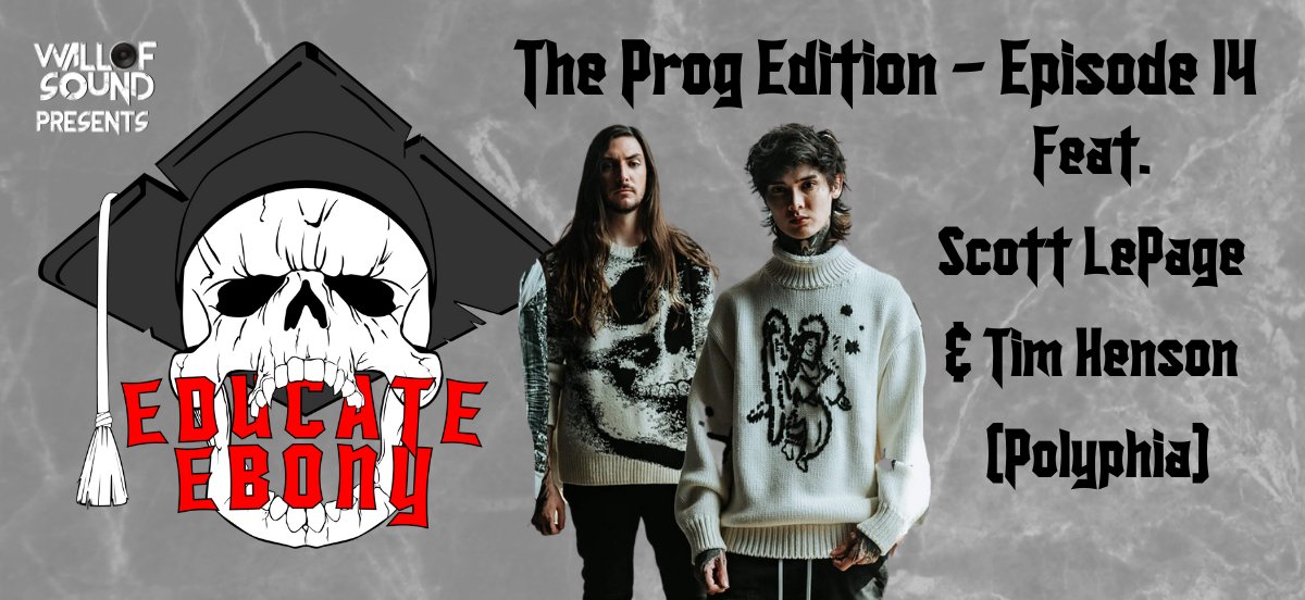 It's the season finale and I'm going out with a bang! Get excited for <a href="/scottielepage/">scottie lepage</a> and <a href="/thew6rst/">Hiro!</a> from <a href="/polyphia/">polyphia</a>! Want to know about their album Remember That You Will Die? Want to know the THREE prog albums they say you need to hear? It's here🤘

Get it: podlink.to/EducateEbonyPo…