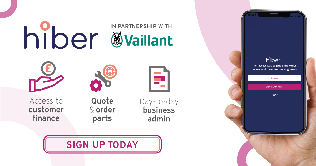 Have you signed up to Hiber yet? 📱 A tool for your business to help you and your customers, from day-to-day business admin, to finance packages and live quoting! Find out how @wearehiber can help your business here: fcld.ly/vhi7xbe #ProudlySupportingInstallers #Hiber