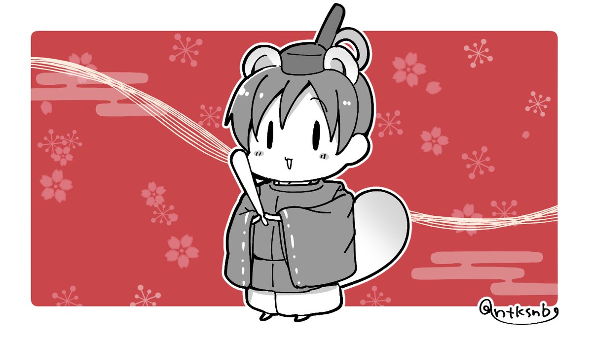 #今月描いた絵を晒そう   今月はたぬき多めに加えて村中生誕祭もありましたな!これ以外にもいっぱい描いたよ🌸