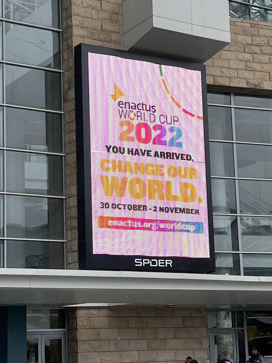 With 50 countries from around the world (32 ready to compete) the #EnactusWorldCup2022 kicks off in Puerto Rico. Thanks to the team <a href="/enactus/">Enactus</a> global and Puerto Rico and of course our <a href="/Enactus_Canada/">Enactus Canada</a> National Champion team from <a href="/OkanaganCollege/">Okanagan College</a> #GoCanadaGo
