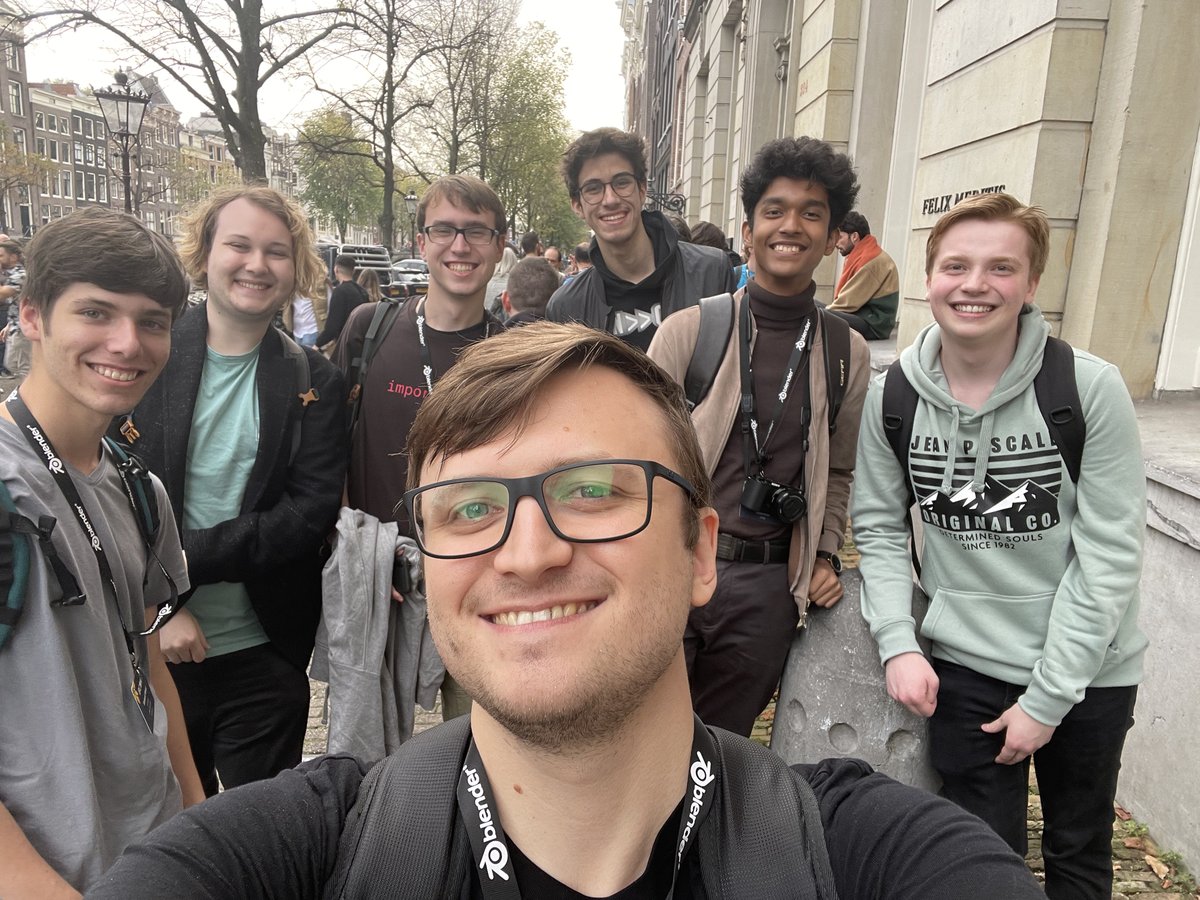 Curtis Holt ☄️ (@curtisjamesholt) on Twitter photo The Blender Conference was a great experience and reminded me of how much love and appreciation there is in the community. 🥰
Sometimes it's easy to forget that when making videos alone in a room.
Thank you for such a great time! ❤️
<a href="/BlenderConf/">Blender Conference 🔶</a> #b3d #bcon22 #bcon2022 #youtube The Blender Conference was a great experience and reminded me of how much love and appreciation there is in the community. 🥰
Sometimes it's easy to forget that when making videos alone in a room.
Thank you for such a great time! ❤️
<a href="/BlenderConf/">Blender Conference 🔶</a> #b3d #bcon22 #bcon2022 #youtube